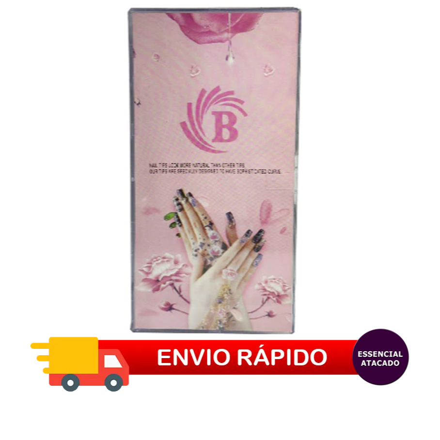 Molde F1 Quadrado Bella Rosa Polygel Gel Porcelana | Shopee Brasil