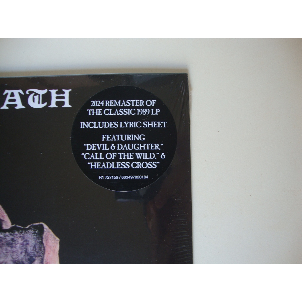 Lp - Vinil - Black Sabbath - Headless Cross (2024 Remaster) - Importado ...
