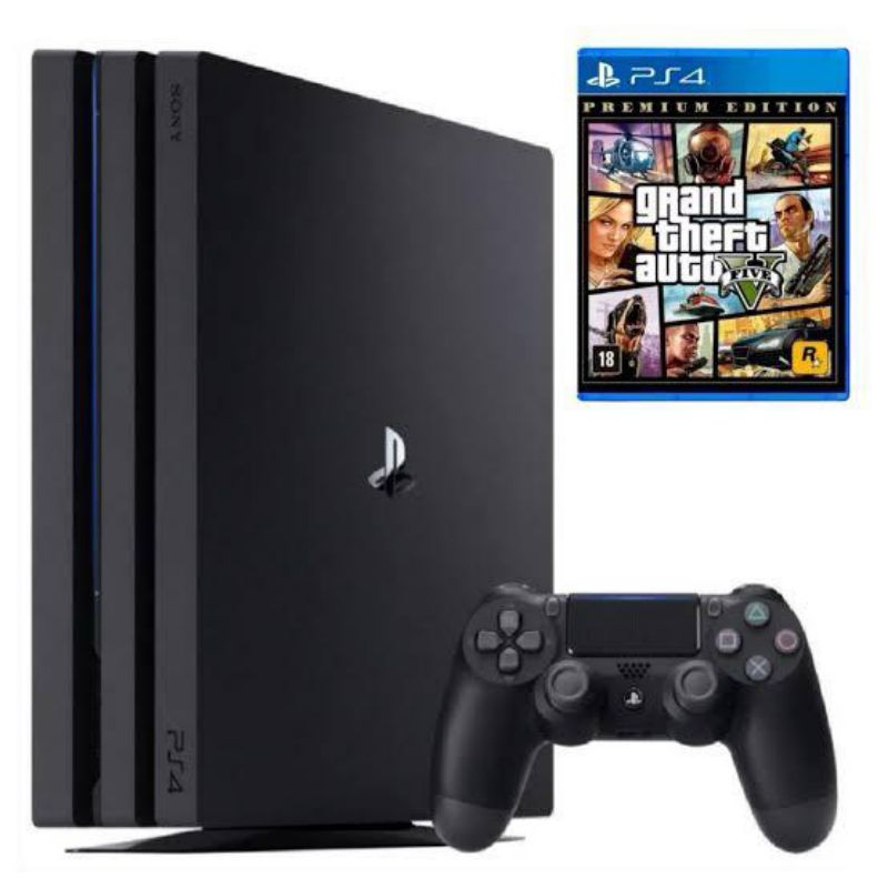 PS4 PRO 1 TB + GTA V BRINDE
