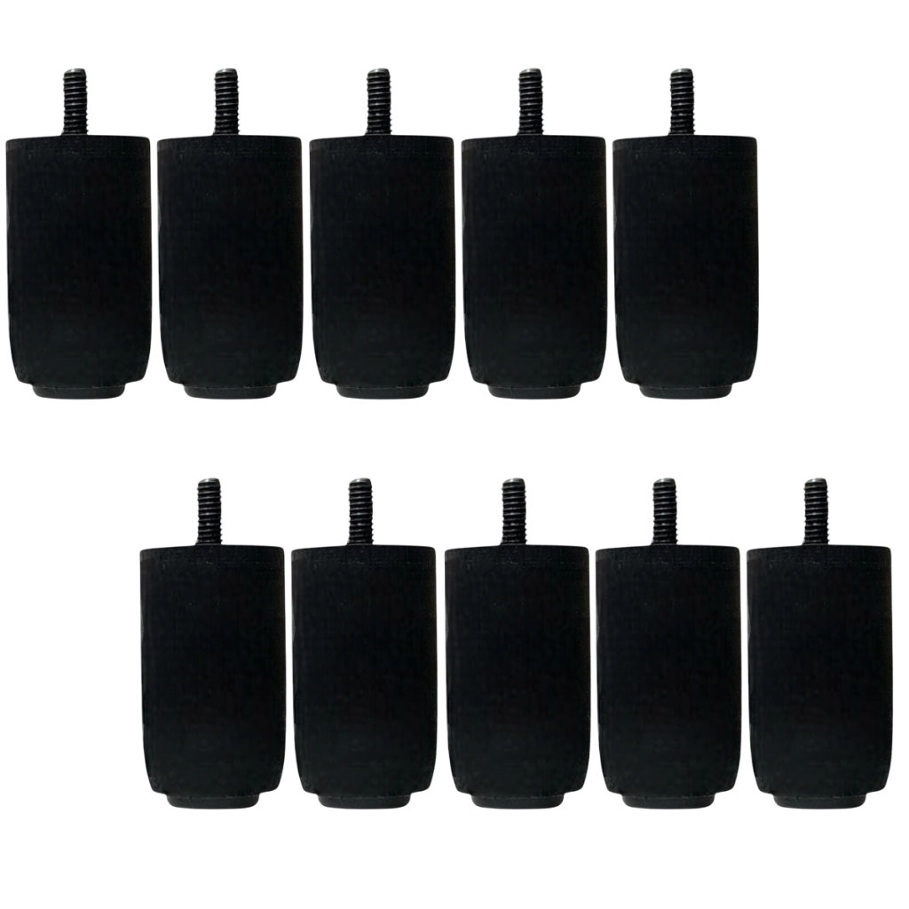 Pé mini pé 14 unidades de 7 cm para Cama Box Fácil de estalar pezinho ...