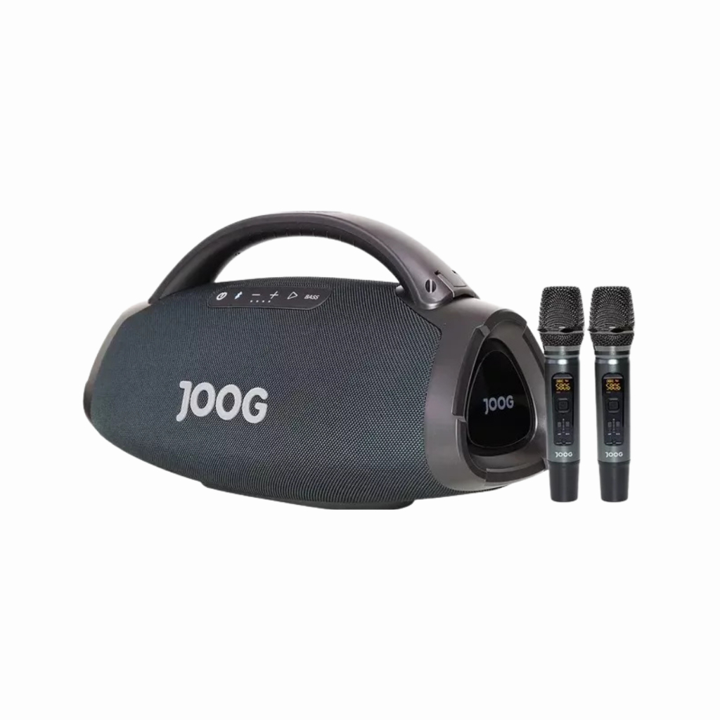 caixa de som Joog One Hifi J 200w Com 2 Mic s/fio Controle remoto Ip67 app E Tws - 10