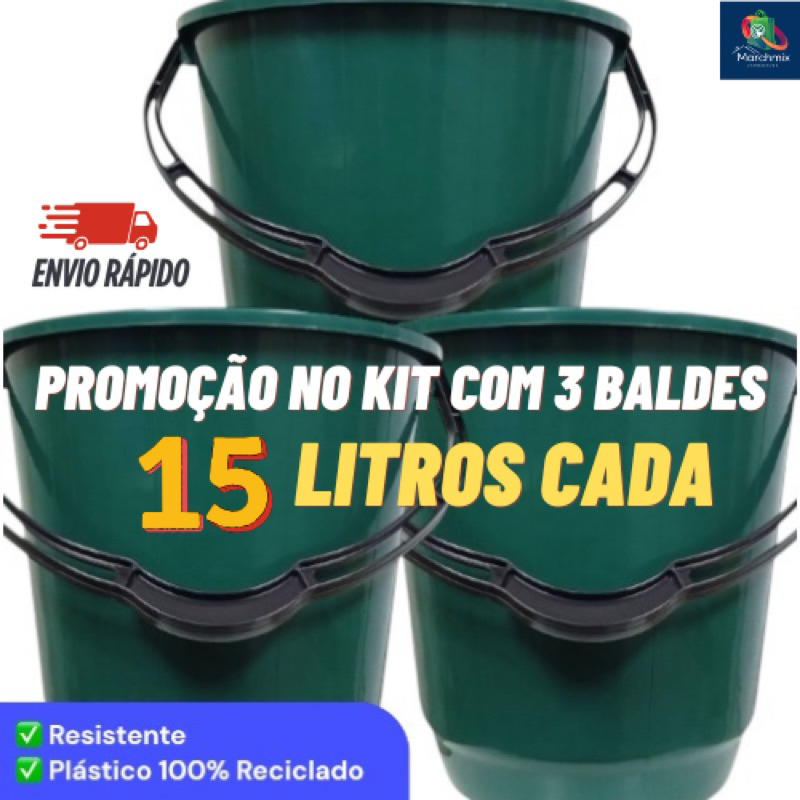 Balde 15 Litros em Oferta | Shopee 2026