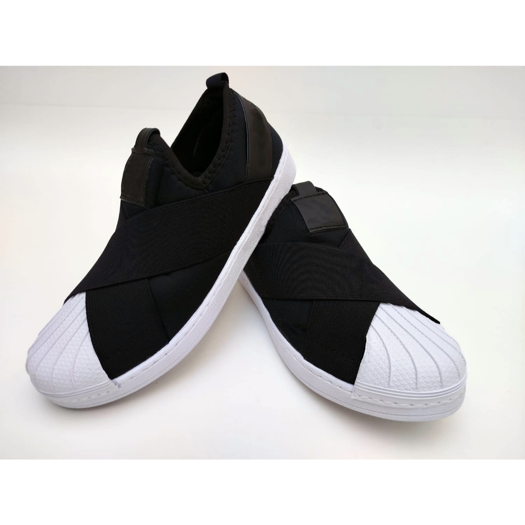 Tênis Feminino Preto Tenis Adidas Slip On Original Preto Tenis