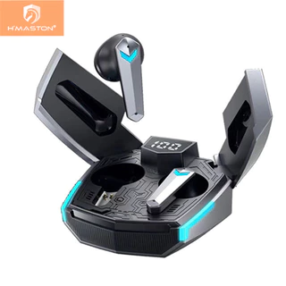 H'maston LY-151 Fone De Ouvido Gamer Bluetooth 5.2 Sem Fio TWS Em forma de Robô