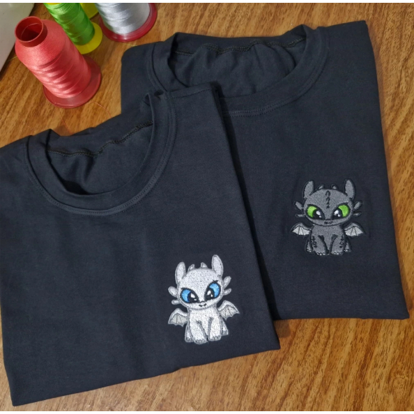 Camisetas de Casal Como Treinar o Seu Dragão | Shopee Brasil