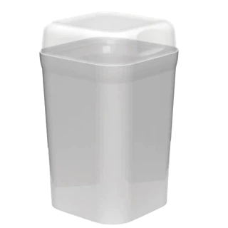 Porta Algodão e Cotonete Chumbo para Banheiro- Nitron em Oferta na Shopee