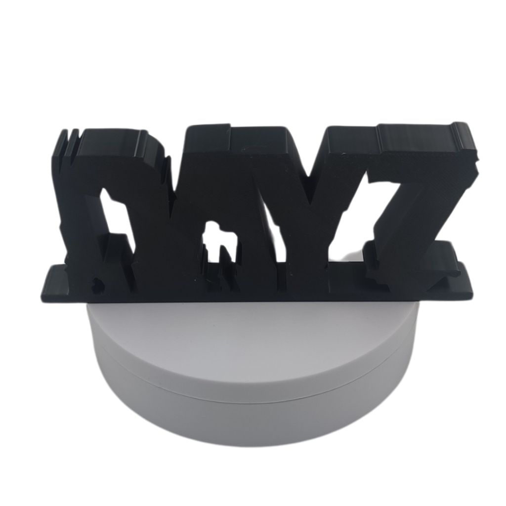 Logotipo Escultura 3d Dayz