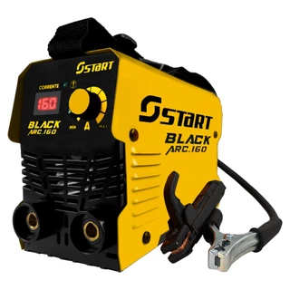 Máquina De Solda Inversora Tig Black Arc Start 160a Serralheiro Mma Eletrodo 220v
