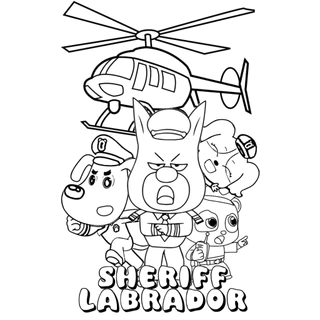 50 Desenhos do Detetive Labrador para Colorir Pintar Lindos Desenhos em Oferta na Shopee
