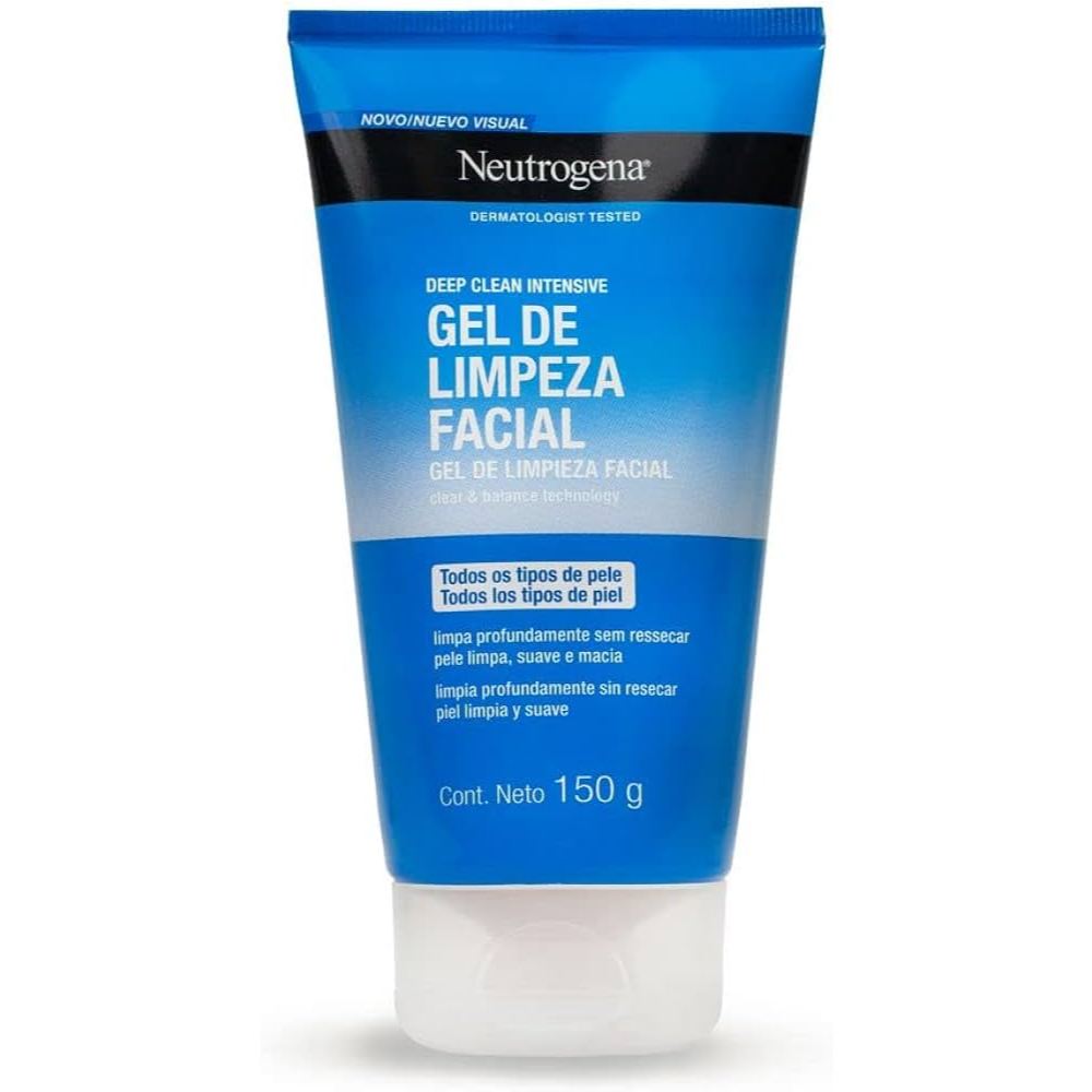 Neutrogena Gel de Limpeza Profunda Deep Clean Intensive, 150g | Shopee ...