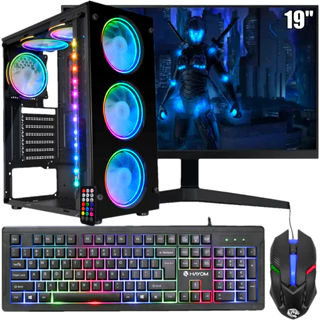 Pc Gamer Completo Intel I7 10 Geração / Placa Video Rx 550 Ddr5 / 32gb Ram Ddr4 / Ssd 480gb