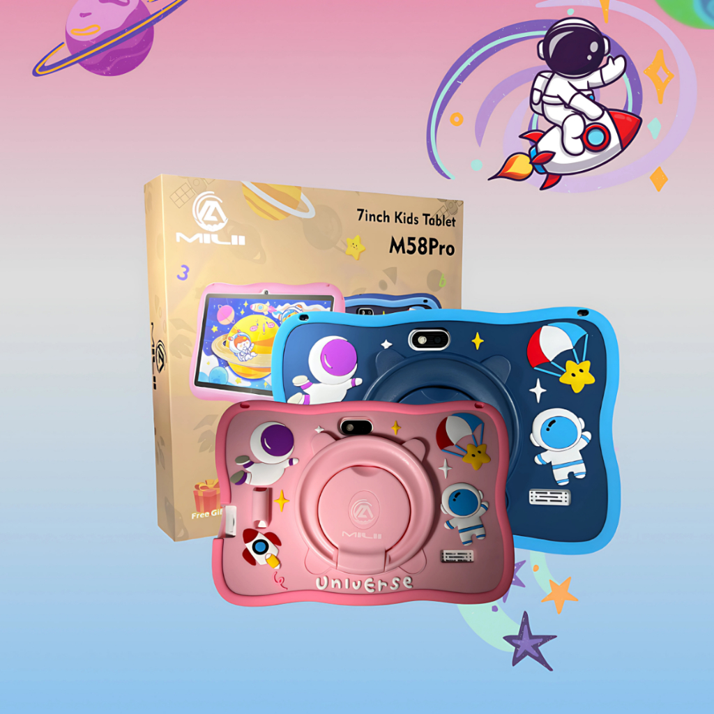 Tablet M58PRO Infantil Milli 6Gb RAM + 128GB Astronauta Kids