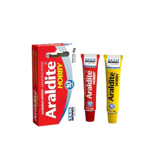 Araldite Cola Adesiva Epóxi Hobby 16g Tekbond