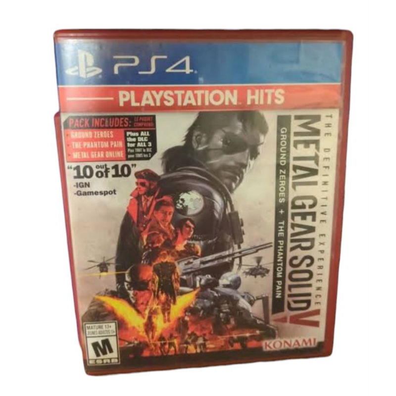 Metal Gear Solid V: The Definitive Experience Sur PS4 – Version UK, Sous Blister, Gradé UKG 80+ NM+