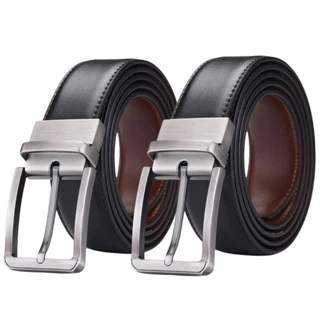 Kit 2 Cinto Masculino Em Couro