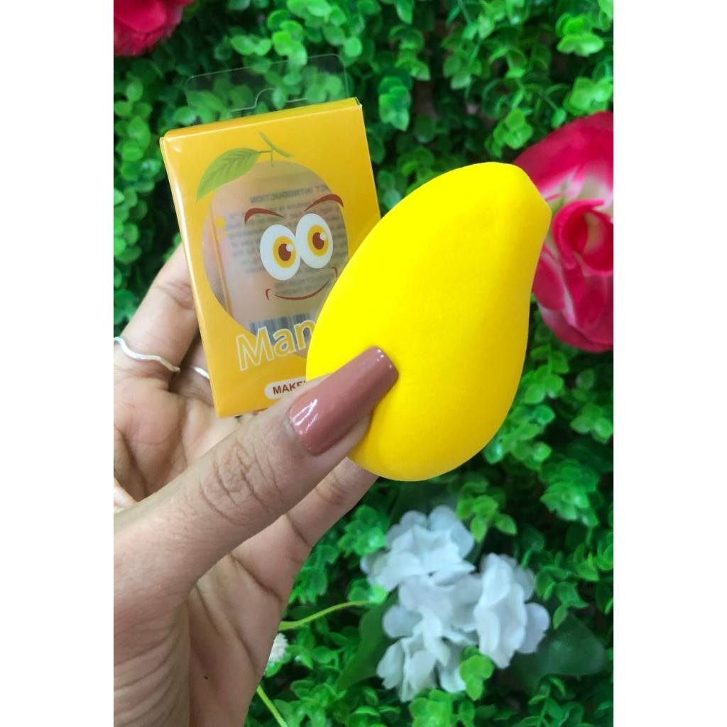 MANGO MAKEUP POWDER PUFF