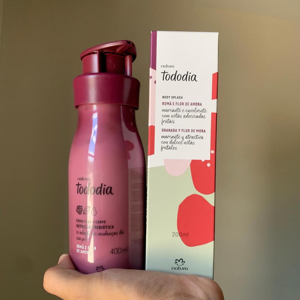 Kit Natura Tododia – Hidratante + Body Splash (Várias Fragrâncias