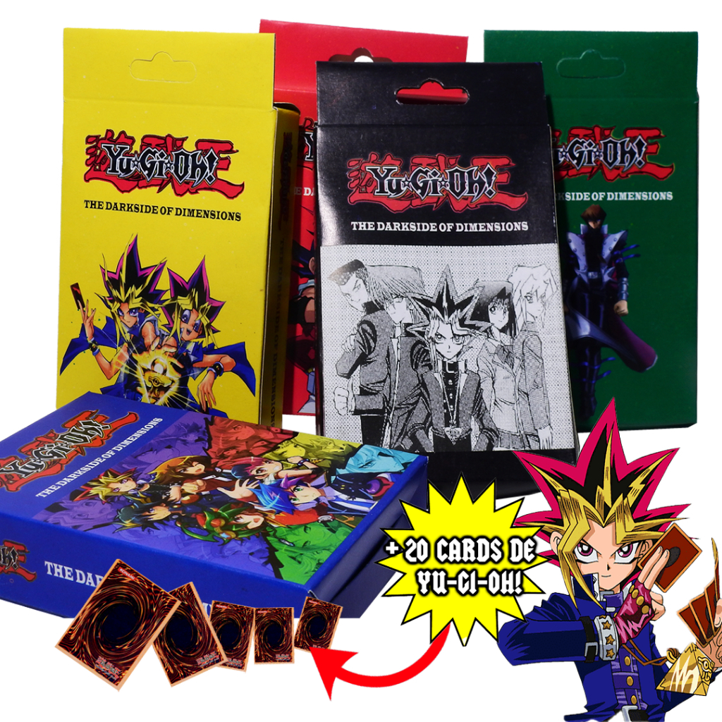Deck Yugioh Com 50 Cartas Mais 20 Pacotinhos (yugioh) | Shopee Brasil