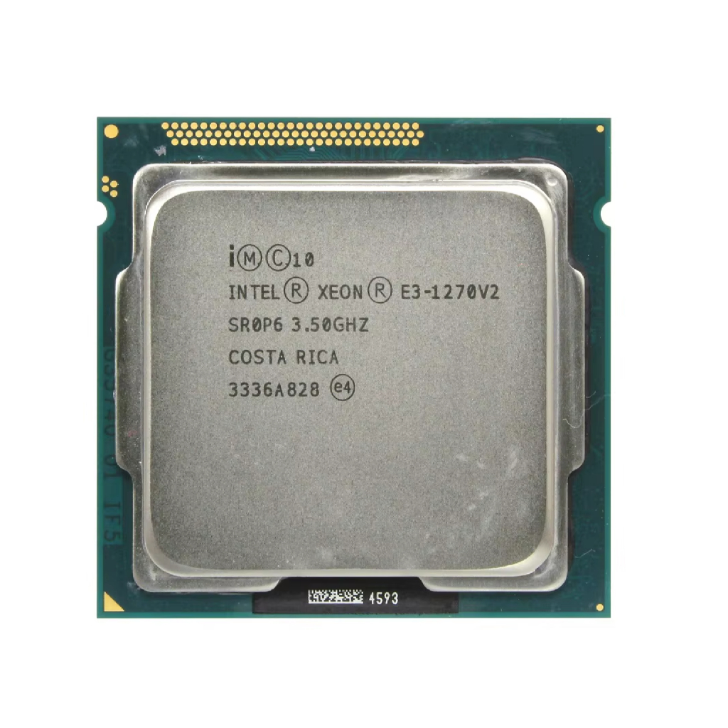 Processador De Cpu Xeon E3-1270 V2 Sr0p6 Lga 1155 Quad Core