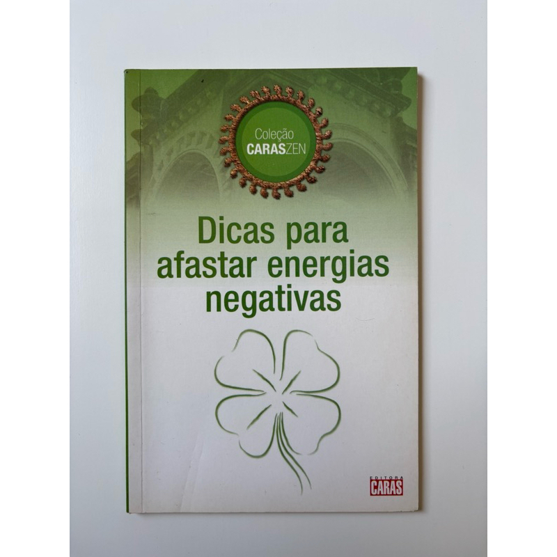 Livro Dicas Para Afastar Energias Negativas | Shopee Brasil