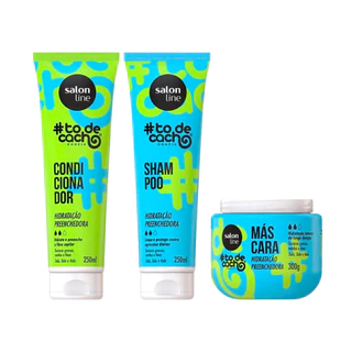 Kit Shampoo, Condicionador e Máscara Todecacho Hidratação Preenchedora em Oferta na Shopee