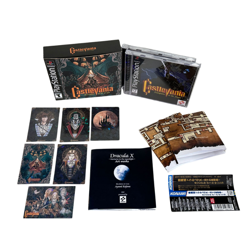 Box Castlevania Symphony of The Night - PS1 | Shopee Brasil