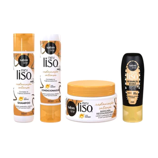 Kit Salon Line Meu Liso Restauração Intensa em Oferta na Shopee