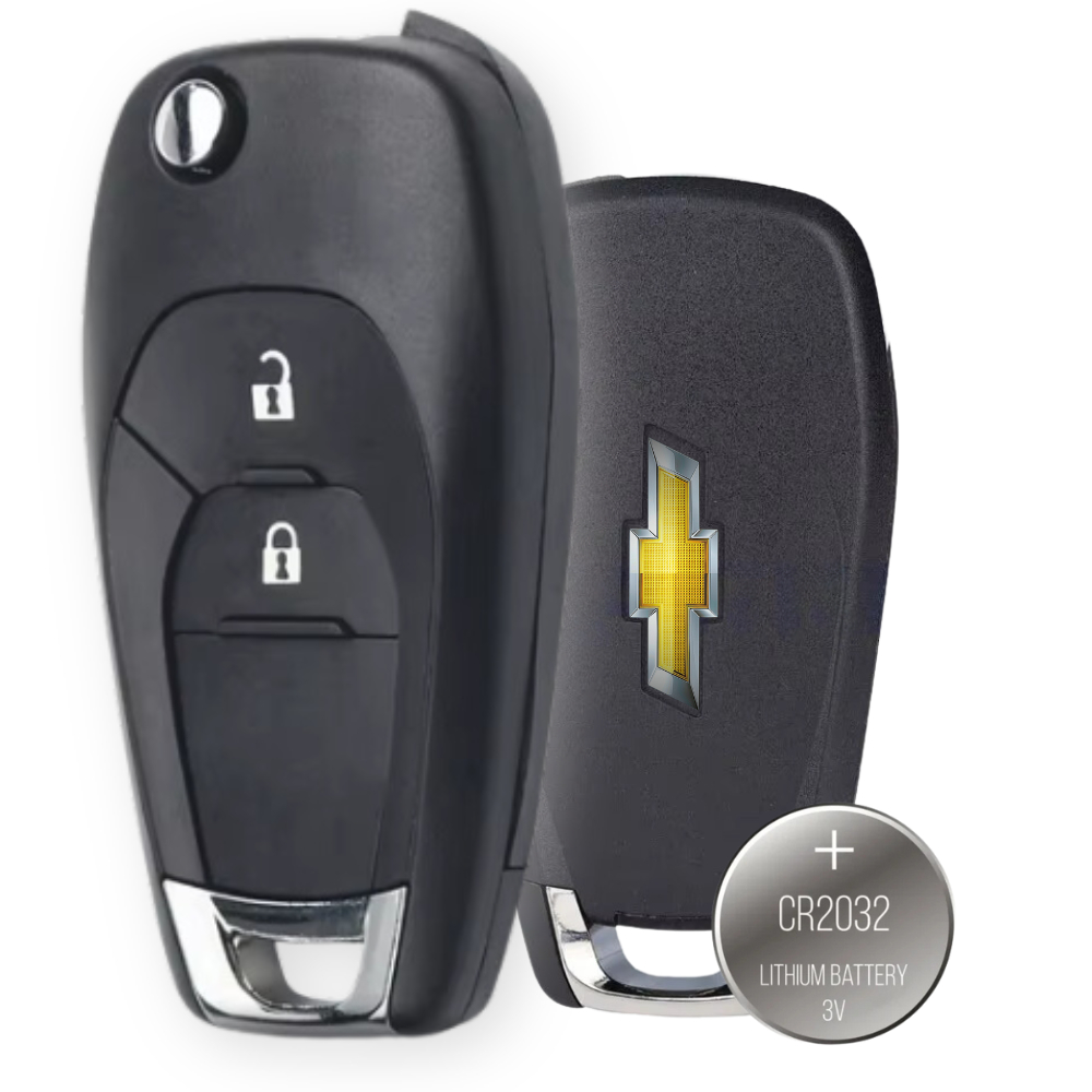 Chave Canivete Completa GM Cruze Onix Cobalt 2020-2024 com Bateria 2032 ...