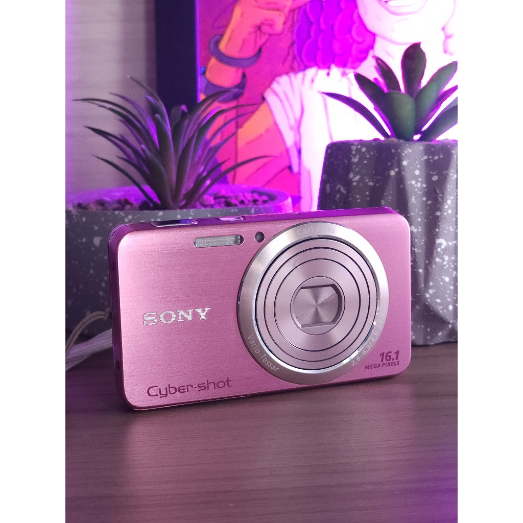 Camera Sony Cyber-Shot DSC-W630 Rosa - id59 | Shopee Brasil