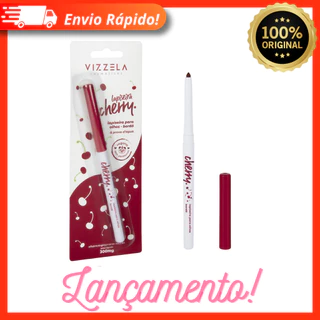 Lapiseira Para Olhos Bordô - Cherry - Vizzela Lançamento 100% Original