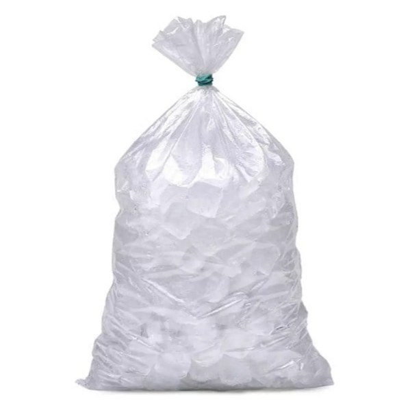 10 Sacos Para Gelo Liso 35x70x0,22 Reforçado