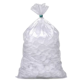 10 Sacos Para Gelo Liso 35x70x0,22 Reforçado