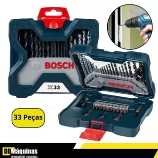 Jogo de Brocas Ponteira  33 Peças X-Line - Bosch em Oferta na Shopee