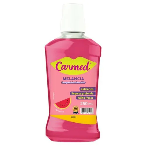 CARMED MELANCIA ENXAGUANTE BUCAL 250ML | Shopee Brasil