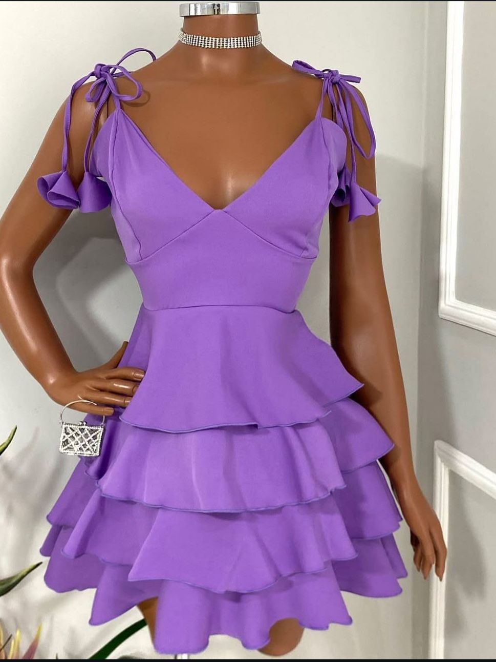 vestido feminino,vestido curto,vestido babado,vestido com alça ...