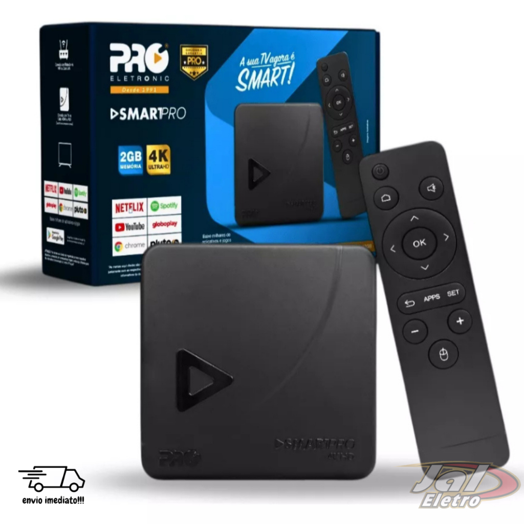 Smart Box Tv Proeletronic Prosb-3000 3 Geração 2GB/16