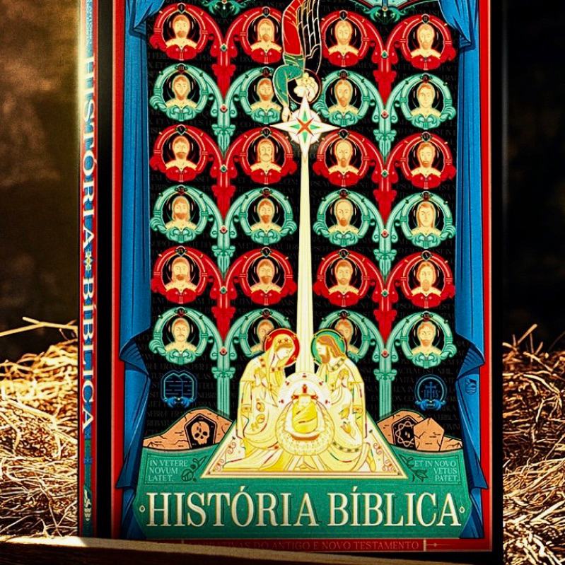 Box História Bíblica Minha Biblioteca Católica | Shopee Brasil