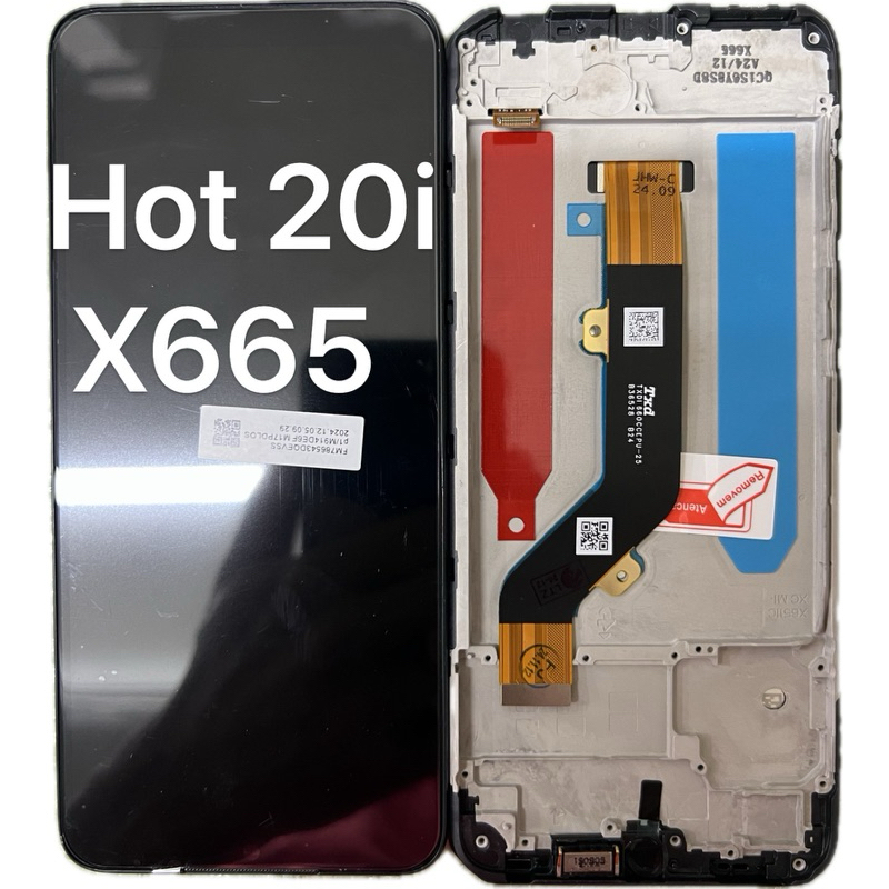 Frontal Touch Display Para Infinix Hot 20i X665c X665e Original