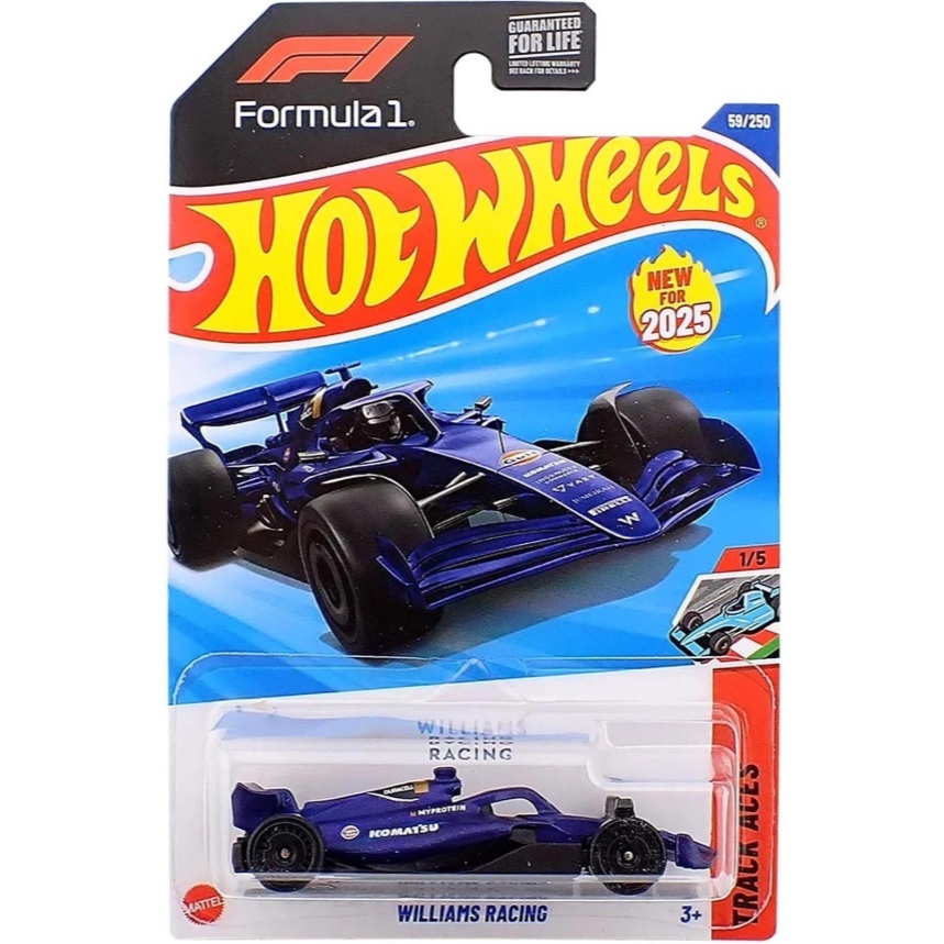 Hot Wheels Winning Formula #148 2017 - Giallo/Rosso Serie Speed Leggende - 1:64 Nuovo