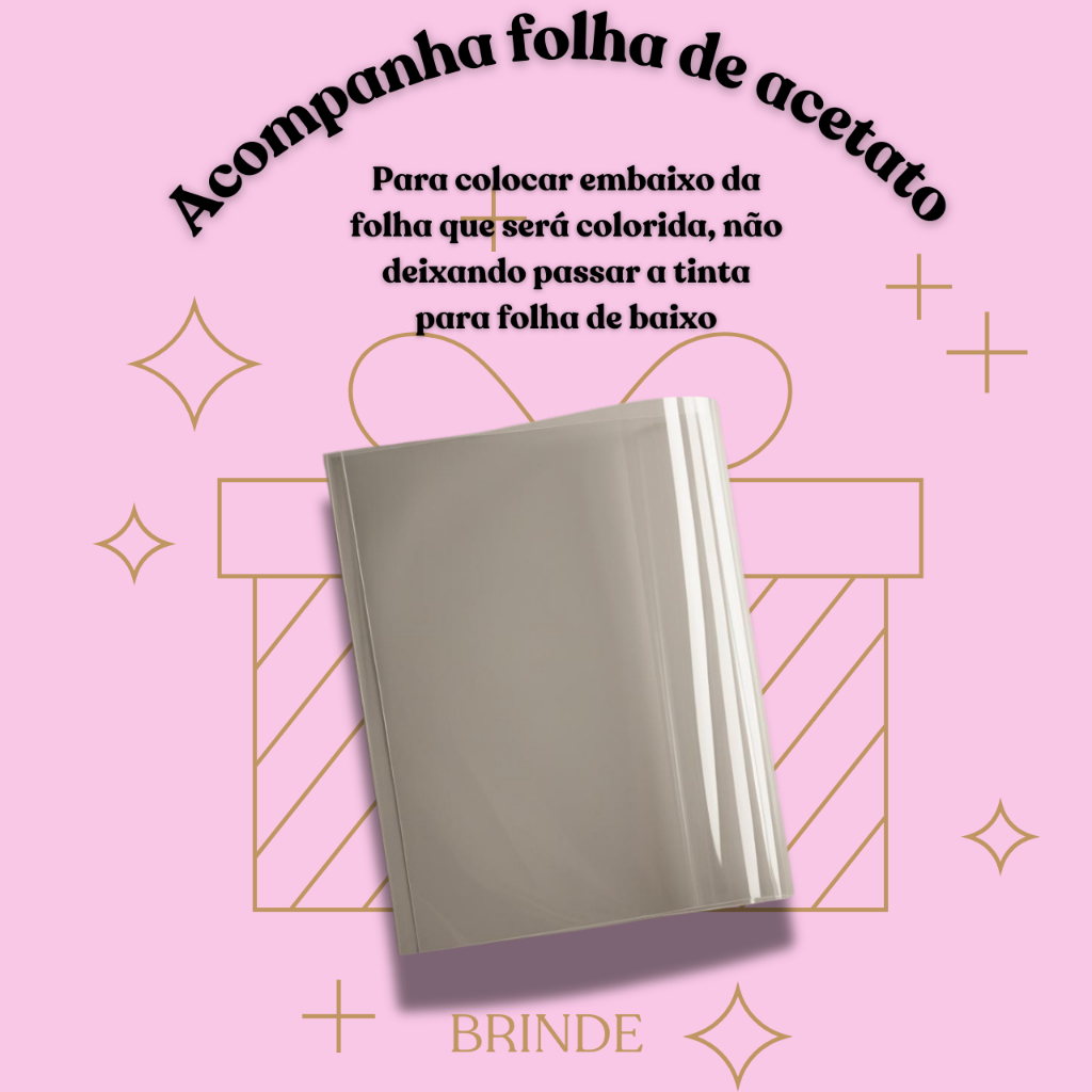 Bobbie Goods livro de colorir volume 1 + folha de acetato + tabela de ...