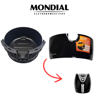 Cuba Air Fryer Mondial Com Adereço na frente  Af30