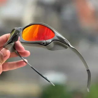 Óculos De Sol Metal Chumbo Ruby + Sideblinders UV400 Para Homens