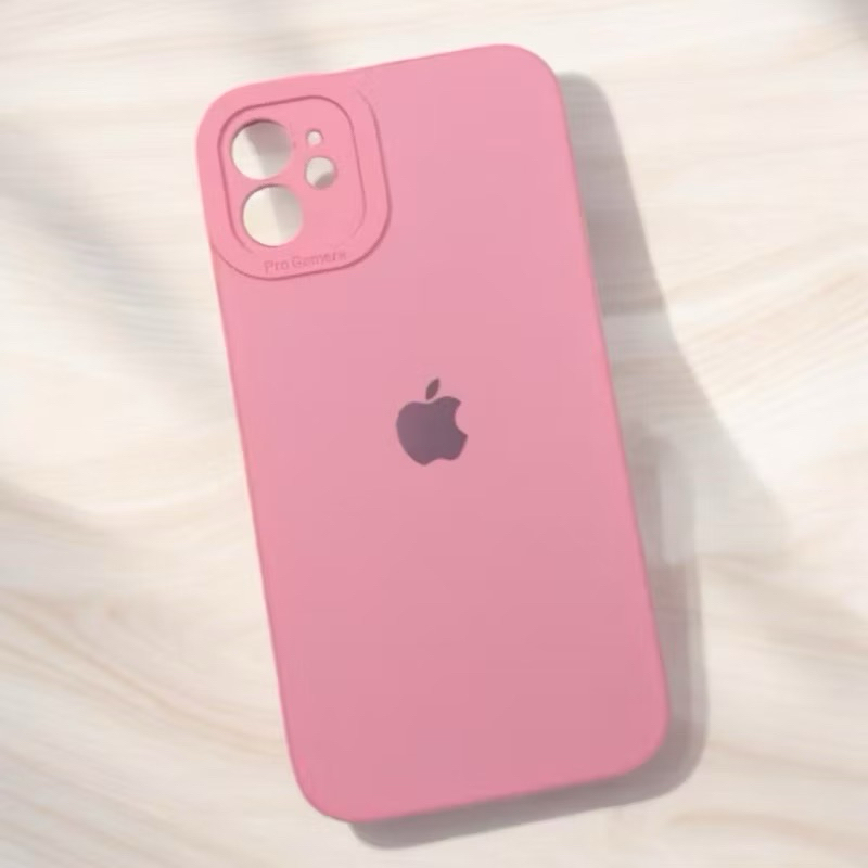 Capa Capinha ROSA CLARO Para IPhone 11 12 13 14 15 16 Pro Max Plus 7 8 ...