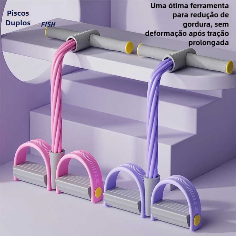 Elástico Extensor de Exercícios Pull Reducer Multi Função Academia Em ...