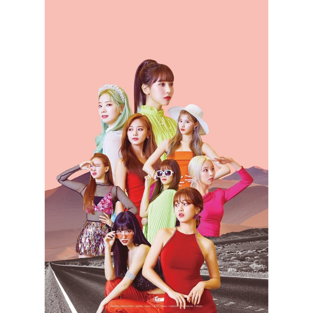 Pôster - Twice - Kpop - Art & Decora - 33 Cm X 48 Cm | Shopee Brasil