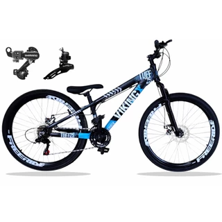 Bicicleta VikingX Tuff 25 Câmbios Shimano Aro 26 com Freios a Disco 21v