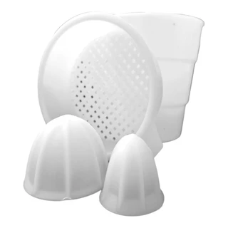 Copo Grande + Peneira Grande + Carambolas Castanhas para Extrator Espremedor De Suco Itafera Metal de 1,40L em Oferta na Shopee