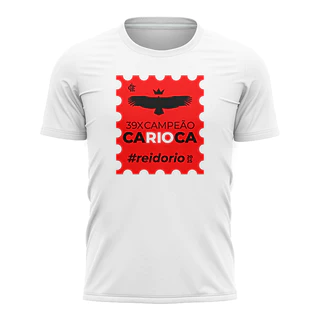 Camiseta Flamengo 39x Campeao Carioca