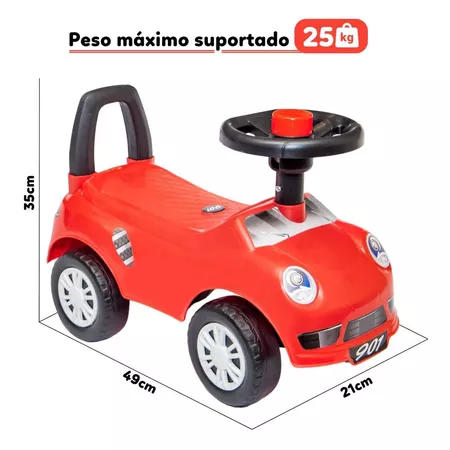 Triciclo motoca menino menina andador infantil sem pedal