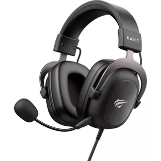 Headset Gamer Havit H2002d Preto Fone de Ouvido Compatível Xbox One E Ps4